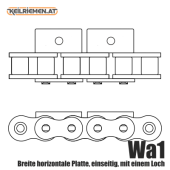 Laschenketten WA1 Ausführung