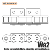 Laschenketten WA2 Ausführung