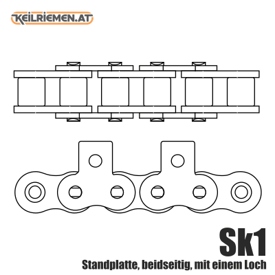 Laschenketten SK1 Ausführung 1