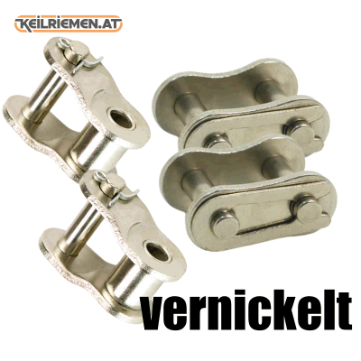 Vernickelte Kettenglieder 1