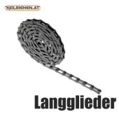 Langglieder-Rollenketten im Karton