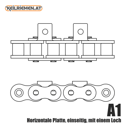 Laschenketten A1 Ausführung 1