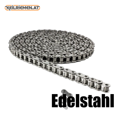 Edelstahl Rollenketten im Karton 1
