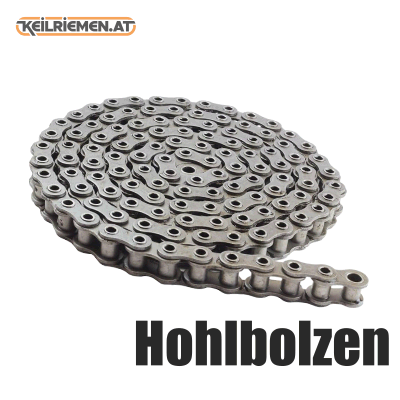 Hohlbolzen-Rollenketten im Karton 1